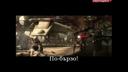 Star Wars Епизод 3 Отмъщението на ситите (2005) бг субтитри ( Високо Качество ) Част 5 Филм 
