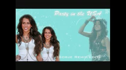 Miley Cyrus - Party in the U.s.a (remix/edit) 