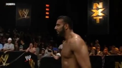 Seth Rollins saves Bo Dallas - Nxt 14/11/12