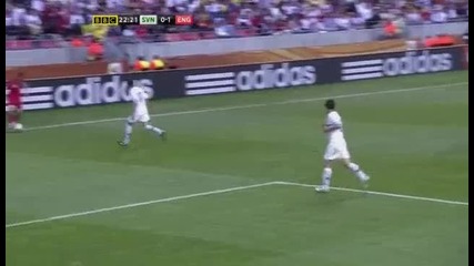 Slovenia 0 - 1 England (goal Defoe) 