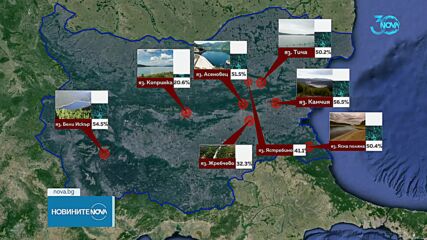Критично ниско остава нивото на язовирите у нас