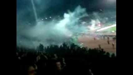 Iraklis - Paok (10 000 Paok Ultras)