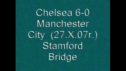 Chelsea 6-0 Man City