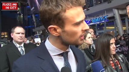 Theo James Interview - Divergent & Insurgent