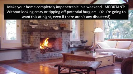 Prepare for Emergencies Terrorist Attack, Hurricane, Flood, or Tornado 
