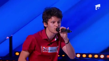 Bogdan Bratis - One Republic - Apologize - X Factor Romania, sezonul trei