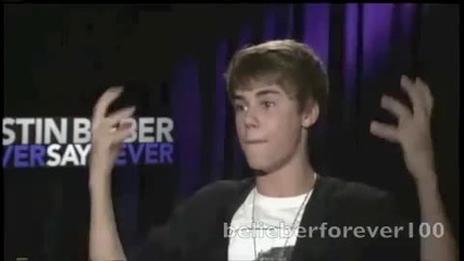Justin се лигави :d (h)