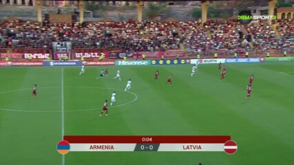 Армения - Латвия 2:1 /репортаж/