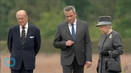 The Queen Visits Bergen-Belsen Concentration Camp