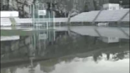 Наводнения стадион на Фк Риека 