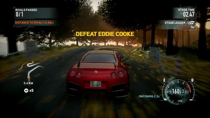 Need For Speed The Run Nissan Gt-r vs Ford Mustang Boss 302