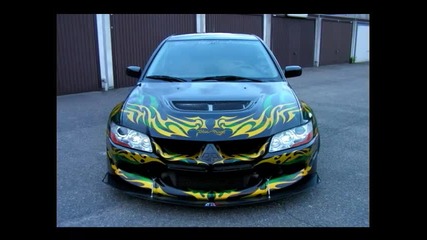 tuning car Mitsubishi Lancer Evo 6 