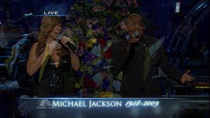 Mariah Carey I’ll Be There’ Michael Jackson Memorial Video (hq) 
