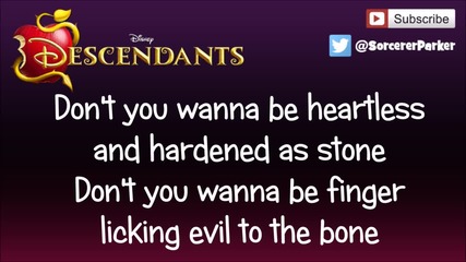 Disney Descendants 'evil Like Me' Full Song & Lyrics