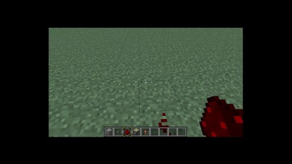 Minecraft урок как се прави бутон като ръчка