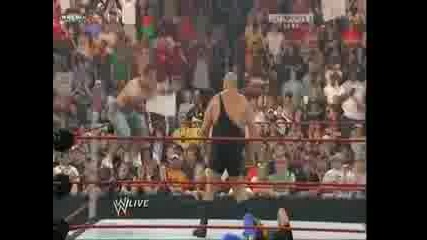 Wwe Raw 06.01.09 John Cena and Chavo Guerrero vs Big Show and The Miz