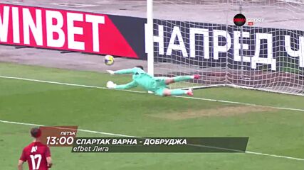Спартак Варна - Добруджа на 10 април, петък от 13.00 ч. по DIEMA SPORT
