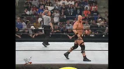 Summerslam 2001 Kurt Angle vs Stone Cold Steve Austin [ W W F Championship] *първа част*