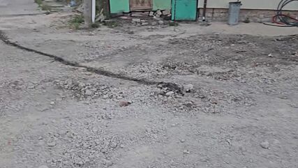 2 години тече ремонт на улица в гр. Сливница