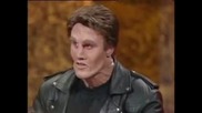 The Late Show: Arnold Schwarzenegger Interview Parody