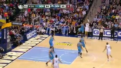 New Orleans Hornets Vs Denver Nuggets _ Full Highlights _ 02_01_2013 _ Nba 2012_13 Season