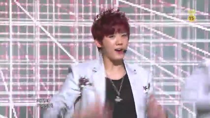 Teen Top - Crazy @ Music Core (28.01.2012)