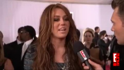 2010 Grammys Miley Cyrus 