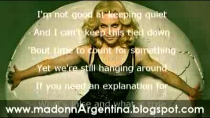 Madonna - Across the Sky {+ Lyrics} 