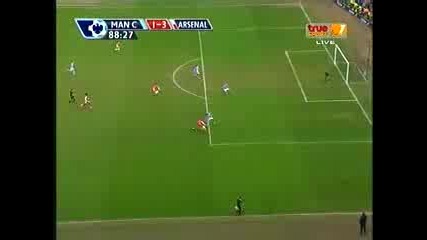 Arsenal 3 - 1 Manchester City : Адебайор[3:1]