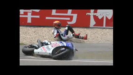 Lorenzo Crash Stills