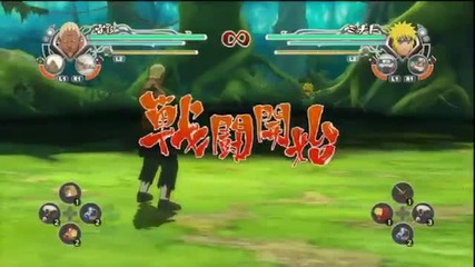 Naruto Ultimate Ninja Storm Generations - Raikage vs Minato ( Jounin )