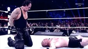Undertaker Shocking Returns Wwe Battleground 2015 Confronts Brock Lesnar Revenge Series !!!