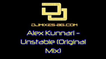 Alex Kunnari - Unstable (original Mix)