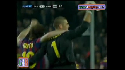 Barcelona - Arsenal 3 - 1 (4 - 1, 6 4 2010)