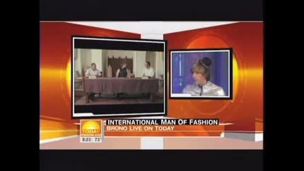Brunos interview on the Today show