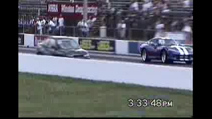 Dodge Viper Drag Race