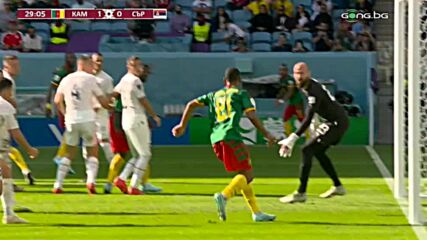 Камерун - Сърбия 1:2 /първо полувреме/