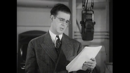 Amazing Short Film on Old Time Radio Sound Effects Back of the Mike (1938)