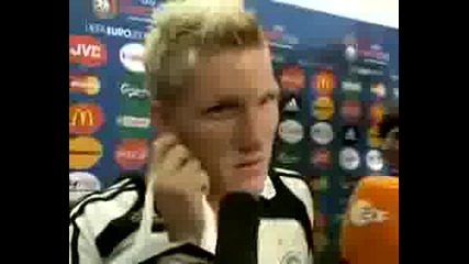 Shweinsteiger След Финала На Евро08