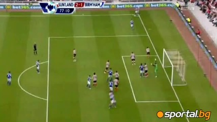 Премиершип : Съндърланд - Бирмингам 2:2