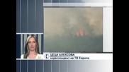 Бедствено положение в Несебър и Поморие заради пожар