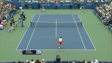 Murray vs Nadal [hd] 2008 Us Open - Semi Final - (part 12)