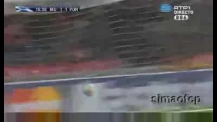 Man Utd Vs Porto - highlights - Rooney Goal