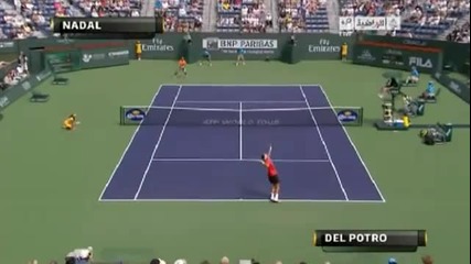 Nadal vs Del Potro - Indian Wells 2011!