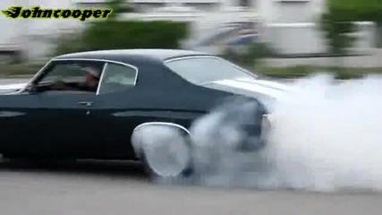 1972 Chevrolet Chevelle Burnout