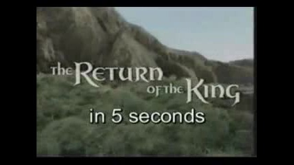 Lord of the Rings in 5 seconds