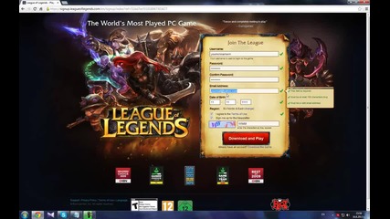 League Of Legends Working Rp Bug 2013 August [hd]