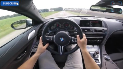 Bmw M6 Pov Competition 600hp Test Drive Sound Accelerations