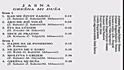 Jasna Zaimović - Ako me još voliš (audio 1991).mp4