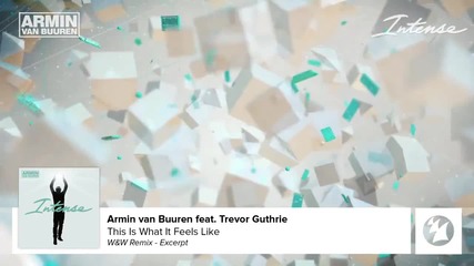 Armin van Buuren feat. Trevor Guthrie - This Is What It Feels Like (w&w Remix)